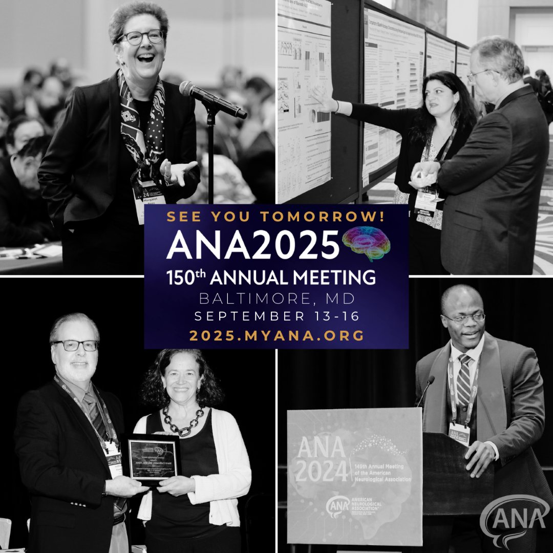 🎉 The wait is over – #ANA2025 starts TOMORROW! 🧠
Join top neurologists &amp; neuroscientists for our 150th celebration. Register now or on-site!
🔗 2025.myana.org/registration/

#NeuroX #NeuroTwitter #MedX #AcademicNeurology
