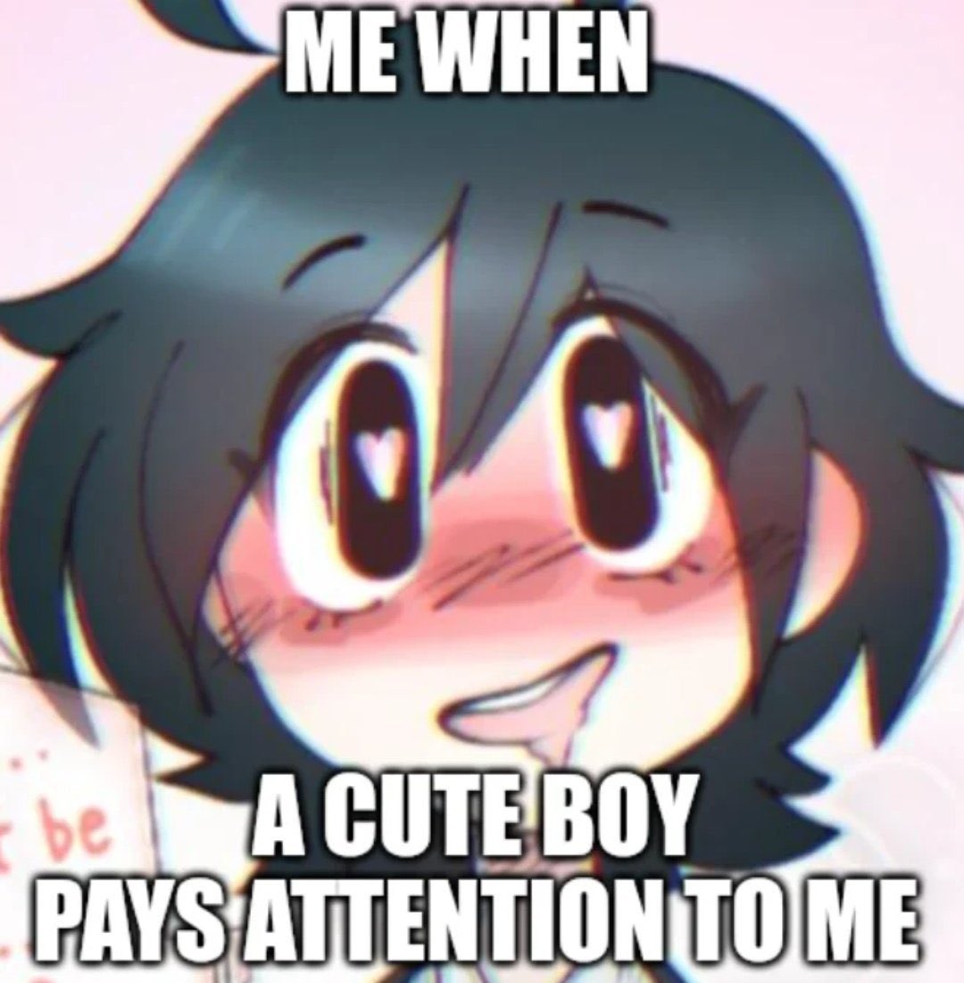 I love boys 👉👈