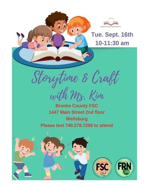 BrookePublic's tweet photo. We’ve got another special Story Time right around the corner! Please register ahead.
https://t.co/yOQBm3Cmvj
#storyhour #storytime #libraryevents #programalert https://t.co/fuR9MBpmrk