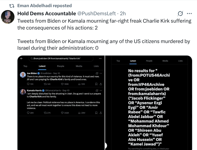NizNellie3 (@niznellie3) on Twitter photo 🚨 Day 3 of Professor Eman Abdelhadi celebrating the murder of Charlie Kirk.
Hours after his death, she labeled him a "rich, white, genocidal maniac." She's now promoting him as a "far right freak."
She openly calls for violent "resistance." She is still employed. <a href="/UChicago/">The University of Chicago</a> 🚨 Day 3 of Professor Eman Abdelhadi celebrating the murder of Charlie Kirk.
Hours after his death, she labeled him a "rich, white, genocidal maniac." She's now promoting him as a "far right freak."
She openly calls for violent "resistance." She is still employed. <a href="/UChicago/">The University of Chicago</a>