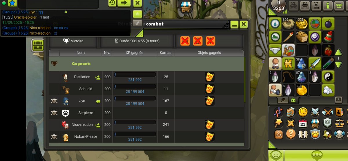 paapheyeh's tweet image. Belladone 100% succès ✅ 
+ event Compagnon

#dofustouch #dofus