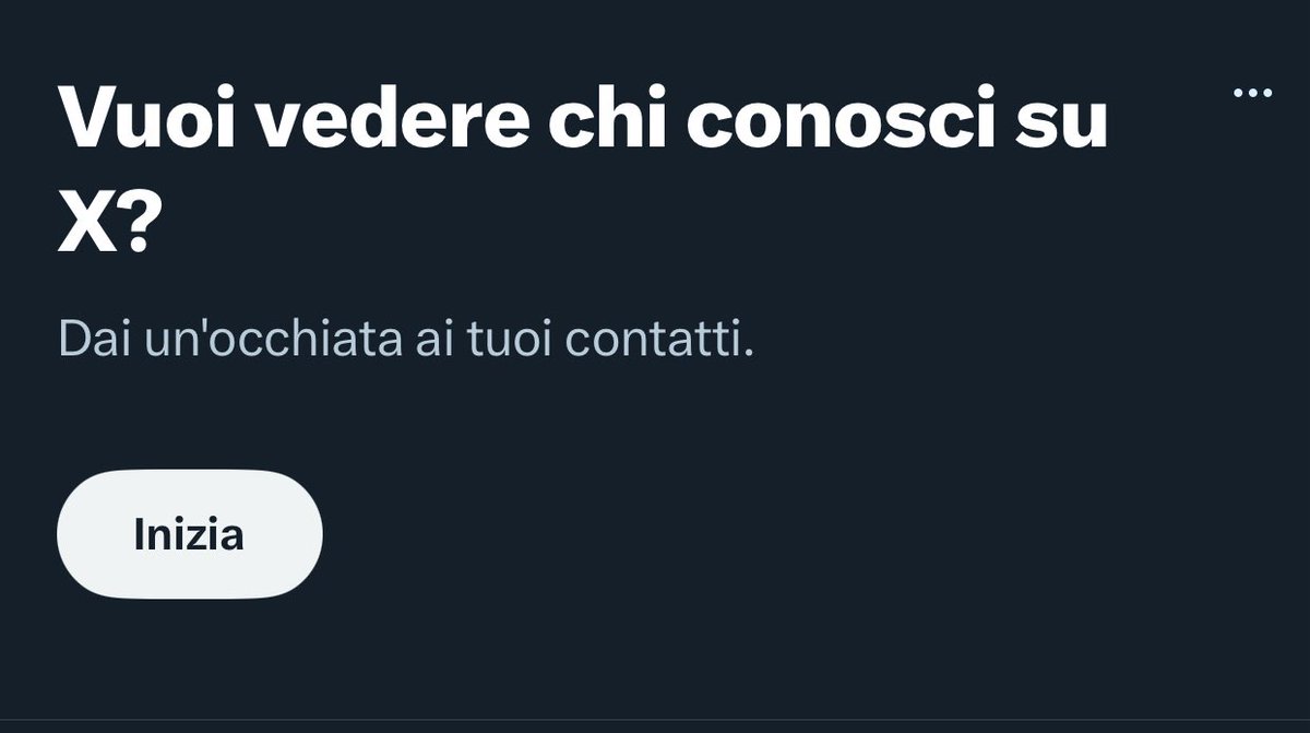 Da quasi 17 anni Twitter/x mi presenta questa domanda. 
Ma no, proprio no grazie 😂😂😂
#arrevesciu