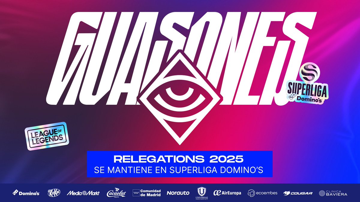 Superliga Domino's - League of Legends tweet media