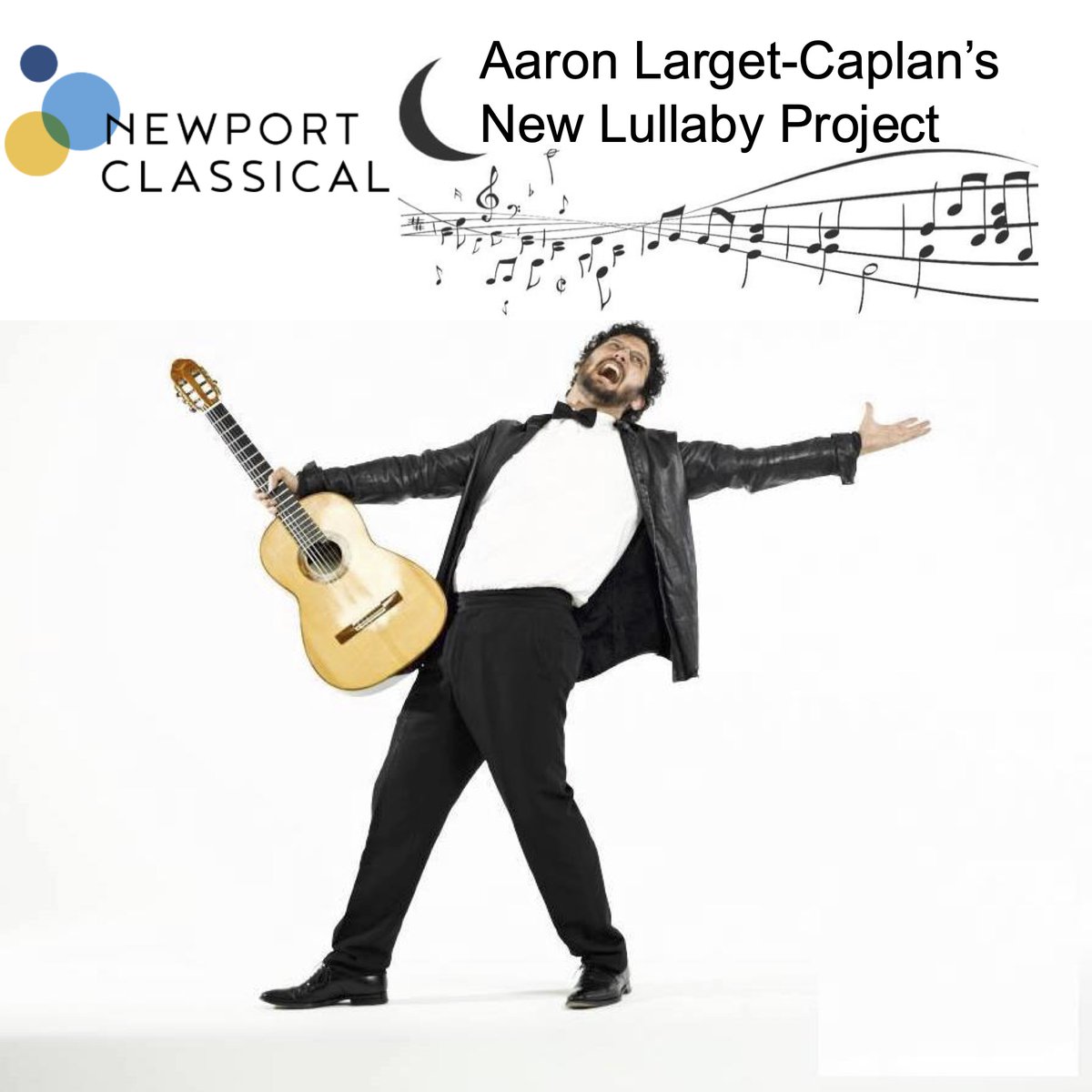 The New Lullaby Project will be in Boston on 9/30 at <a href="/KingsChapel/">King’s Chapel Boston</a> and in Newport, RI at Newport Classical on 10/12! 
New works by 10 composers, bring a pillow!
Lots of new music, but who's afraid of a lullaby!?

#classicalmusic #guitar