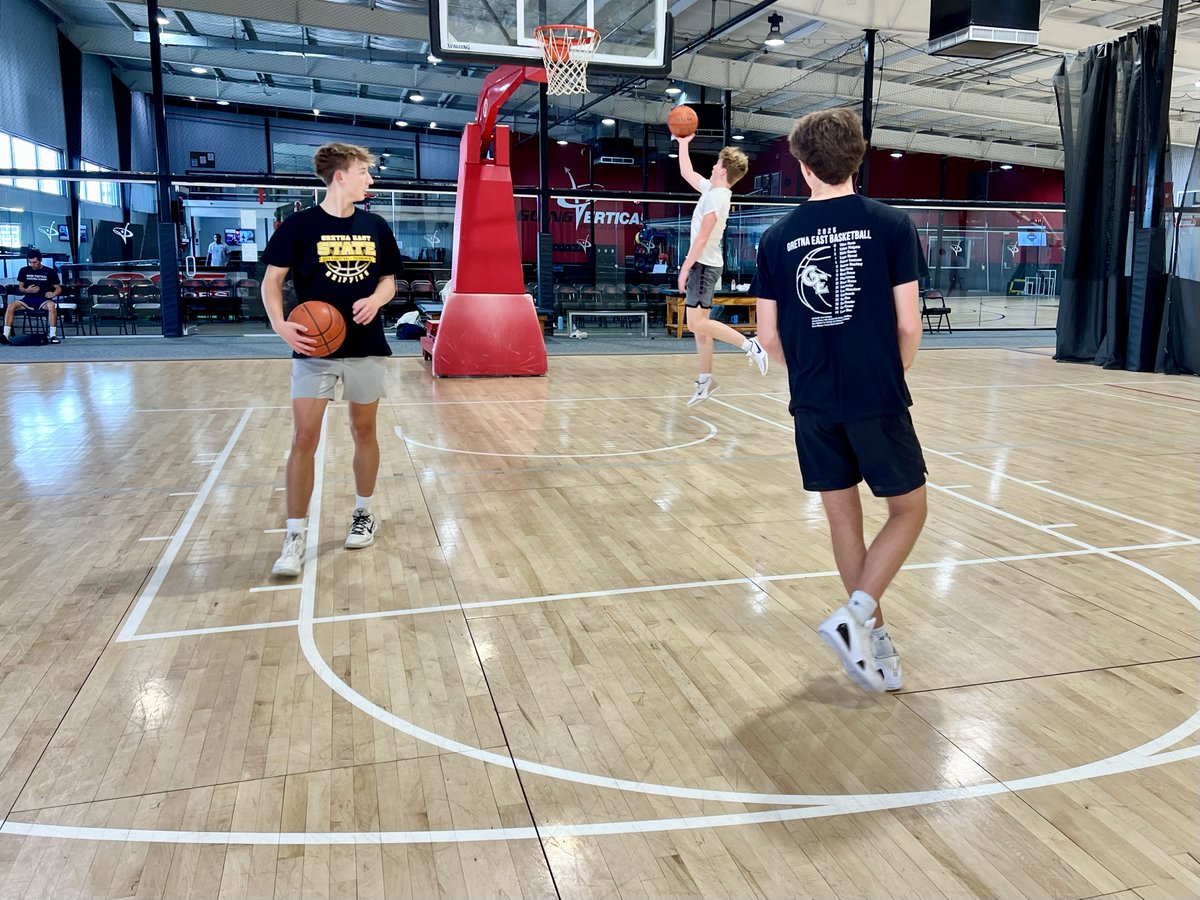 gvbacademy's tweet photo. Another great week in the gym. Always working to build positive habits that lead to permanent success. Drills that actually translate to on court success. 

Nothing temporary. Nothing fake. Just real work, every single day. #TrustTheGrind #RealWorkOnly https://t.co/Atwhhe1HzZ
