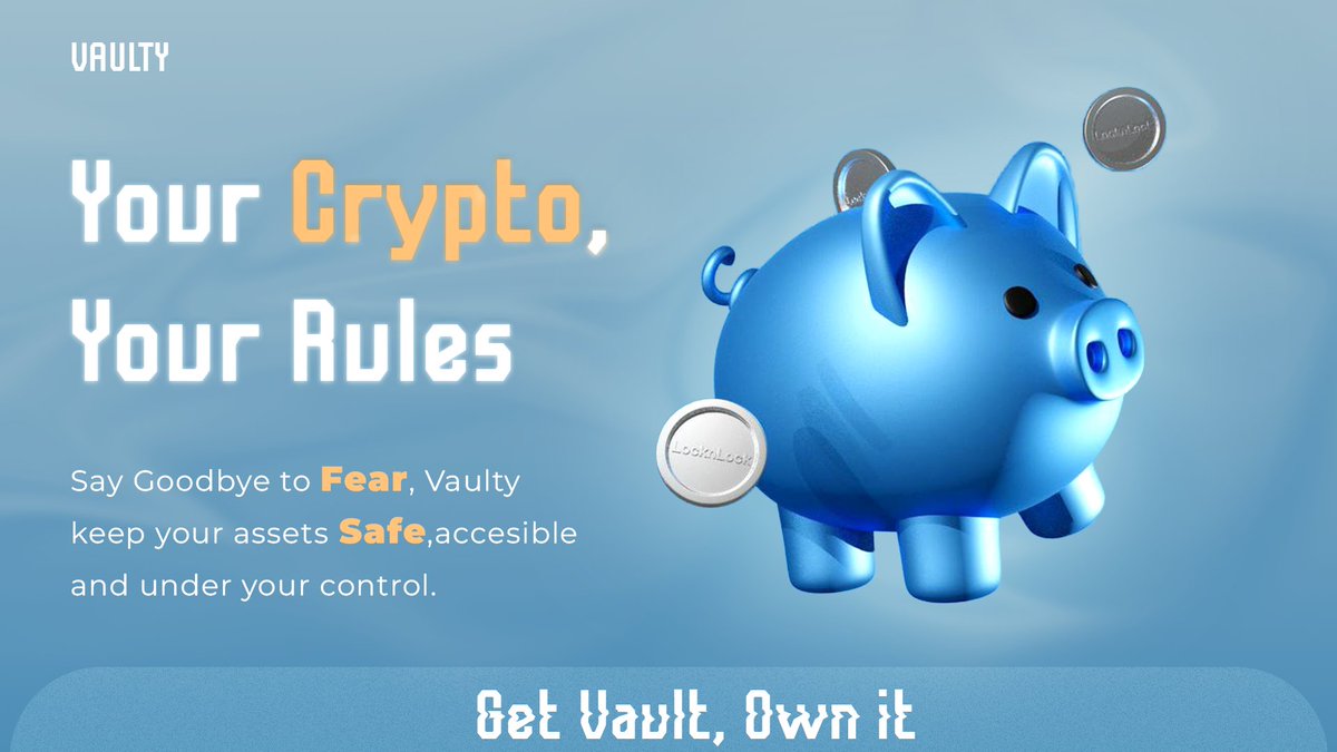 TraffytheWizard's tweet image. Day 14 of 30

Vault Ensure highly secure seamless storage and transactions 

What do you guys think and how can I improve the design 

#30daysweb3designchallenge