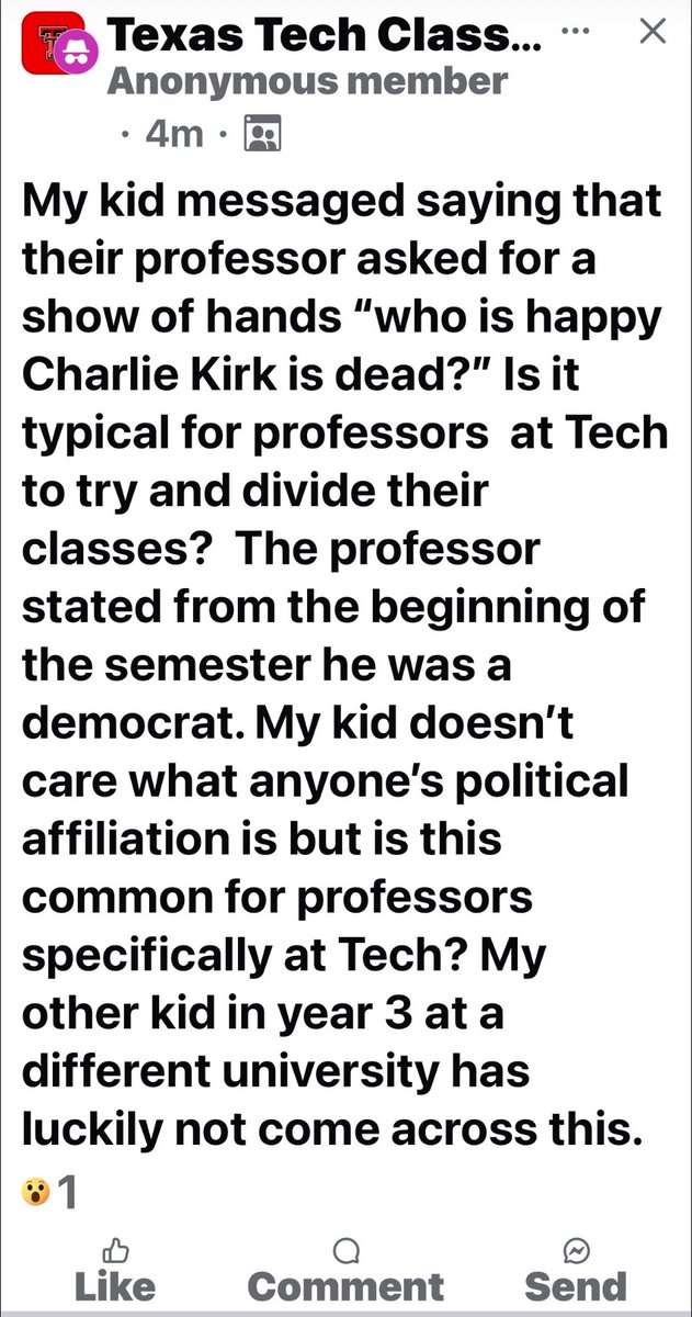 Seriously <a href="/TexasTech/">Texas Tech University</a> do better! This needs to be addressed. <a href="/GregAbbott_TX/">Greg Abbott</a> <a href="/KenPaxtonTX/">Attorney General Ken Paxton</a>