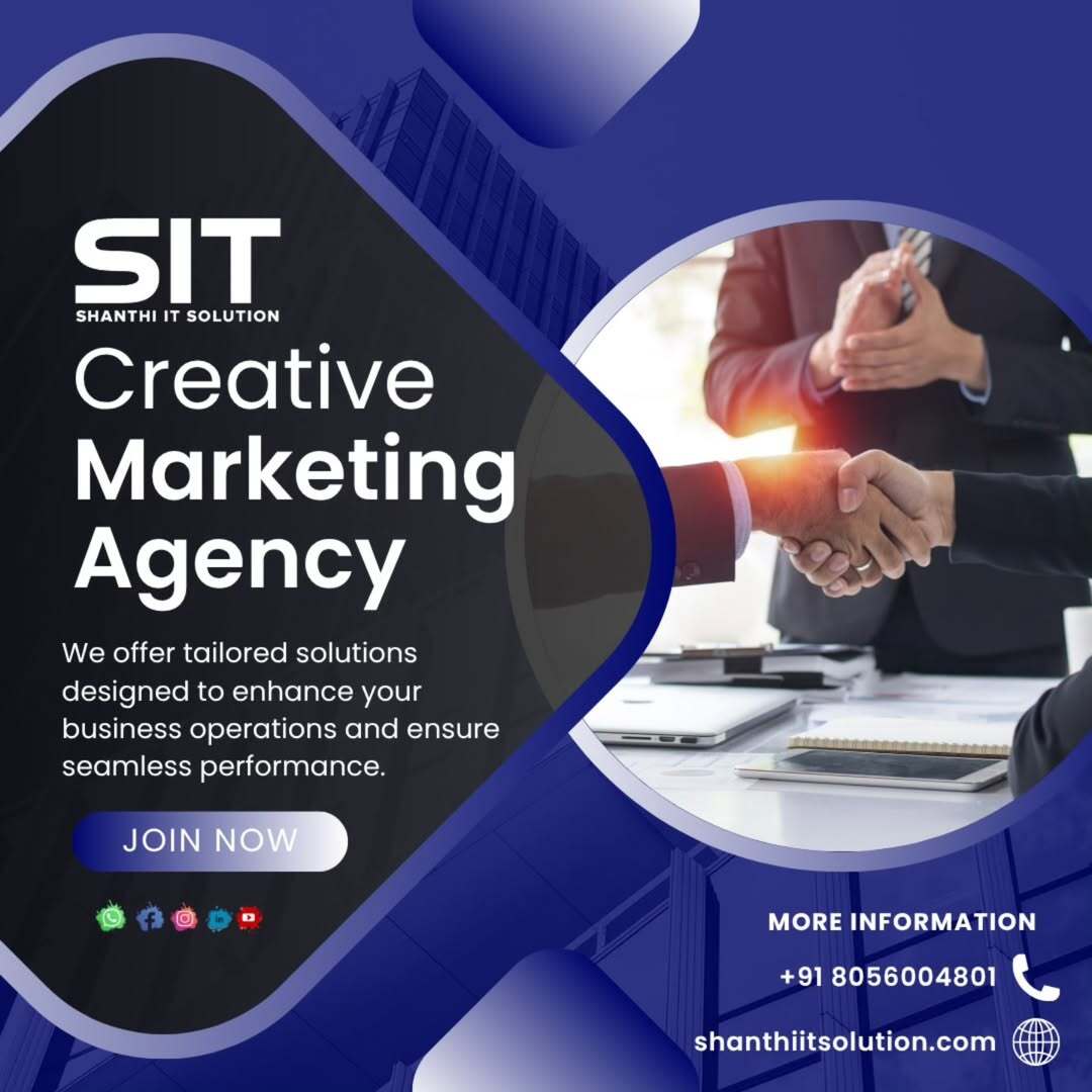 it_shanthi's tweet image. ✨ Transform your business with creativity &amp;amp; strategy!
.
@it_shanthi 
.
#CreativeMarketing #DigitalGrowth #ShanthiITSolution #MarketingAgency #BusinessSuccess #DigitalStrategy #GrowWithUs #BrandingSolutions