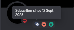 just lost my 4 year badge with discord, was only 1 year away from ruby rank 💔