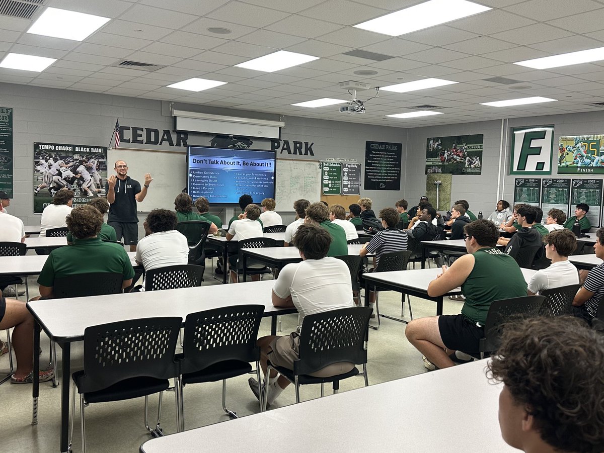 Cedar Park Football tweet media