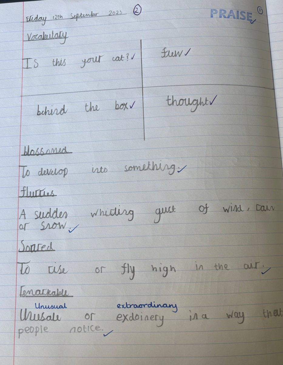 Today in @GCPEnglish we applied our dictionary skills to find the meanings of words we were unsure of from our text, ‘The River’. We are also working hard on our handwriting and presentation skills! <a href="/PrimaryGreat/">Great Coates Primary</a>