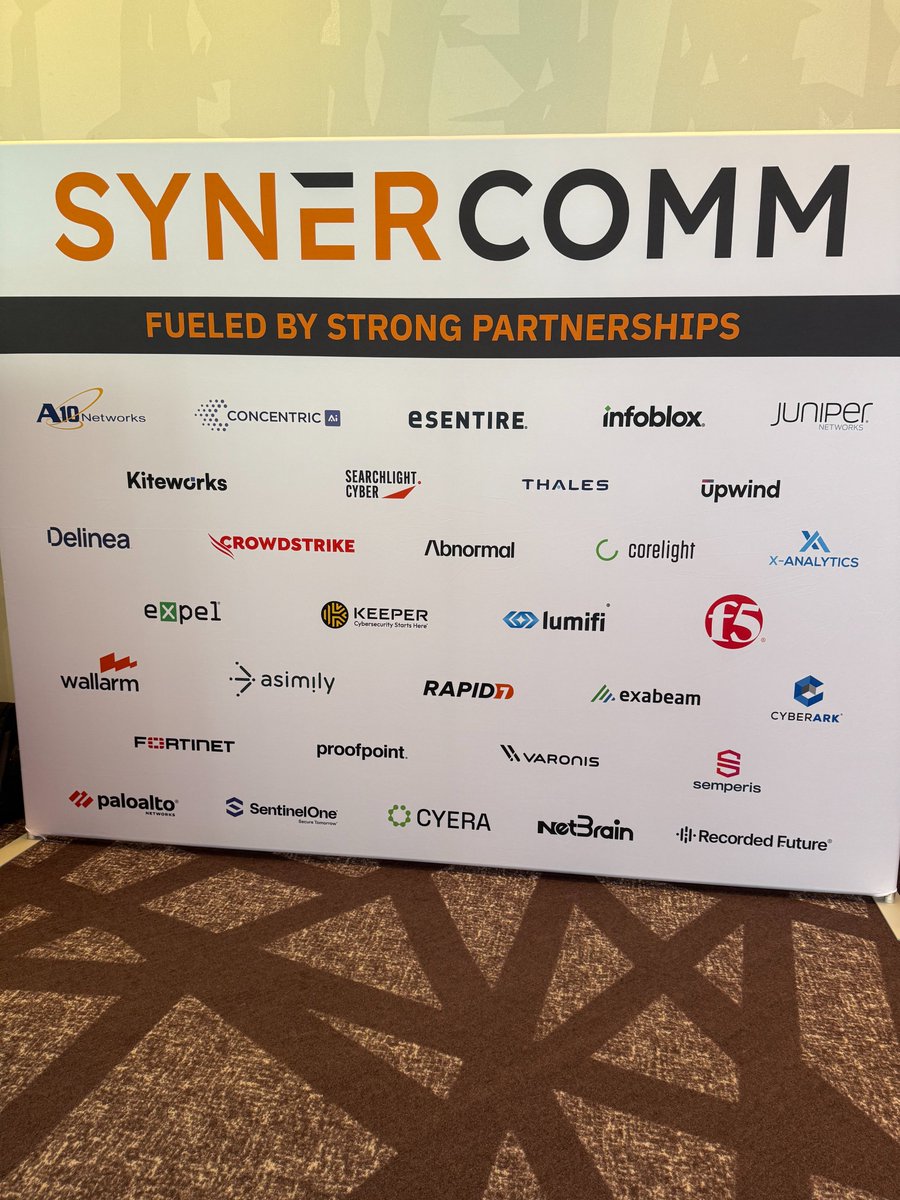 NetBrainTech's tweet image. Grateful to connect with cybersecurity leaders at @SynerComm’s IT Summit 2025 in Milwaukee! 
🎤 Great energy around network automation during Nigel Hickey's (@vCenterNerd) “NetBrain + Security” session. 
Thanks to everyone who stopped by our table!