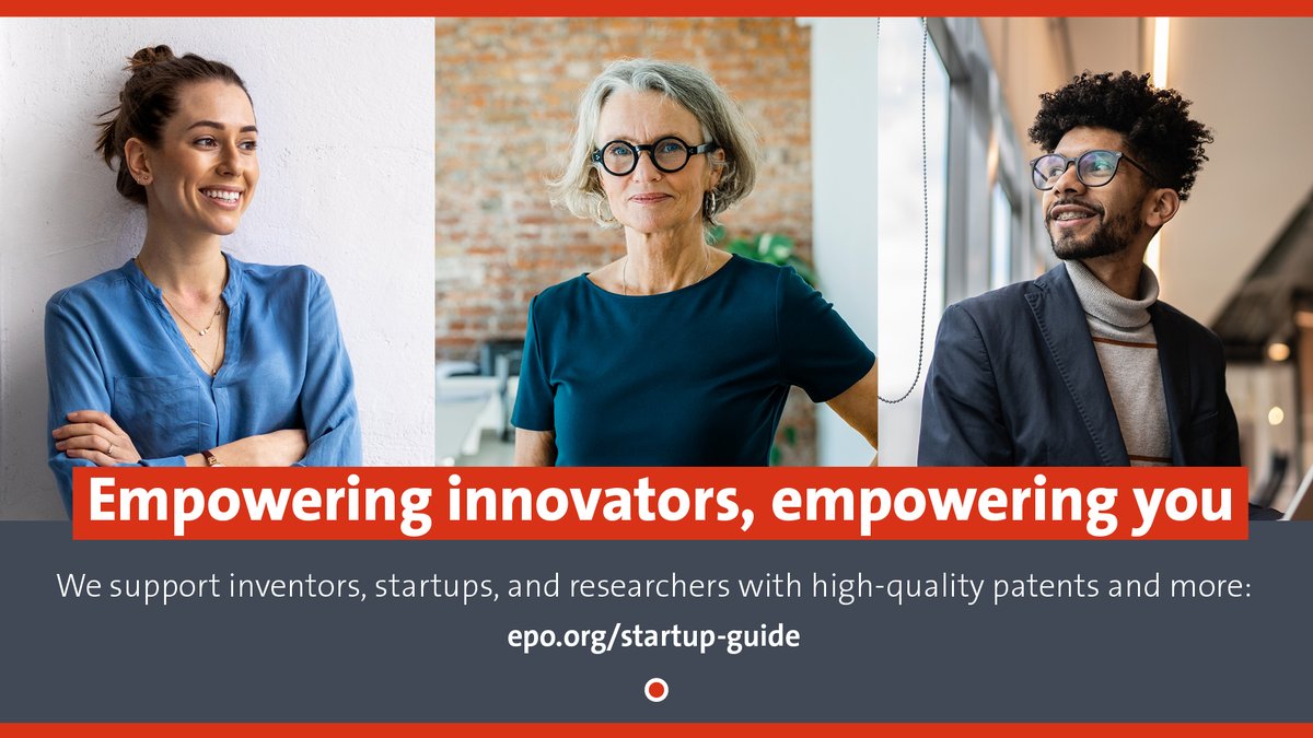 EPOorg's tweet image. Want to go from invention to investment? 🔬➡️💶 

🤝 Find partners &amp;amp; funding with the #DeepTechFinder
📑 Explore 160M+ documents on Espacenet

Our Startup guide: bit.ly/3Cs6OTo