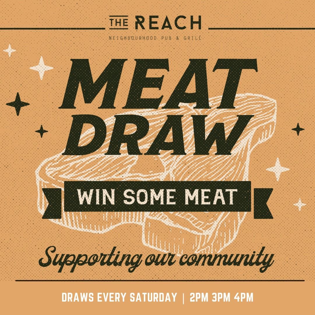 A Heartfelt Thank You to The Reach! We also want to encourage everyone to support our community by participating in The Reach's meat draws every Saturday at 2 PM, 3 PM, and 4 PM. 
#Gratitude #CommunitySupport #TheReach #MeatDraw #MapleRidge #PittMeadows #ReachMeatDraw