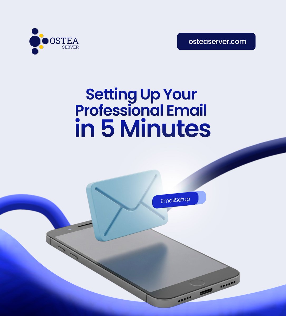 Osteaserver's tweet image. 📧 Set up your professional email in 5 mins with Ostea Server!
Secure, spam-free, backed up &amp;amp; ready on all devices.

👉 Start now: osteaserver.com

#ProEmail #OsteaServer #BusinessEmail #Productivity