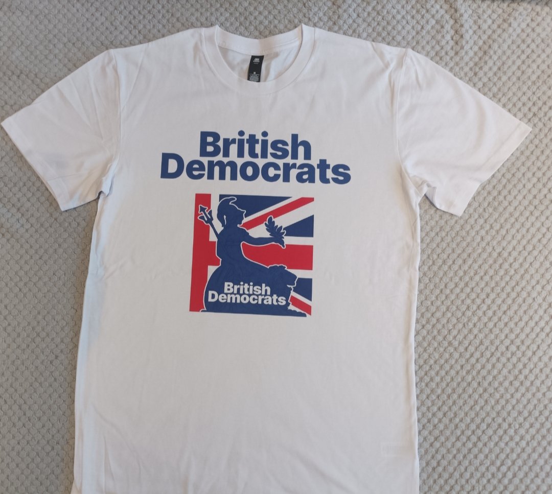 The latest party merchandise has arrived!

Britishdems.co.uk