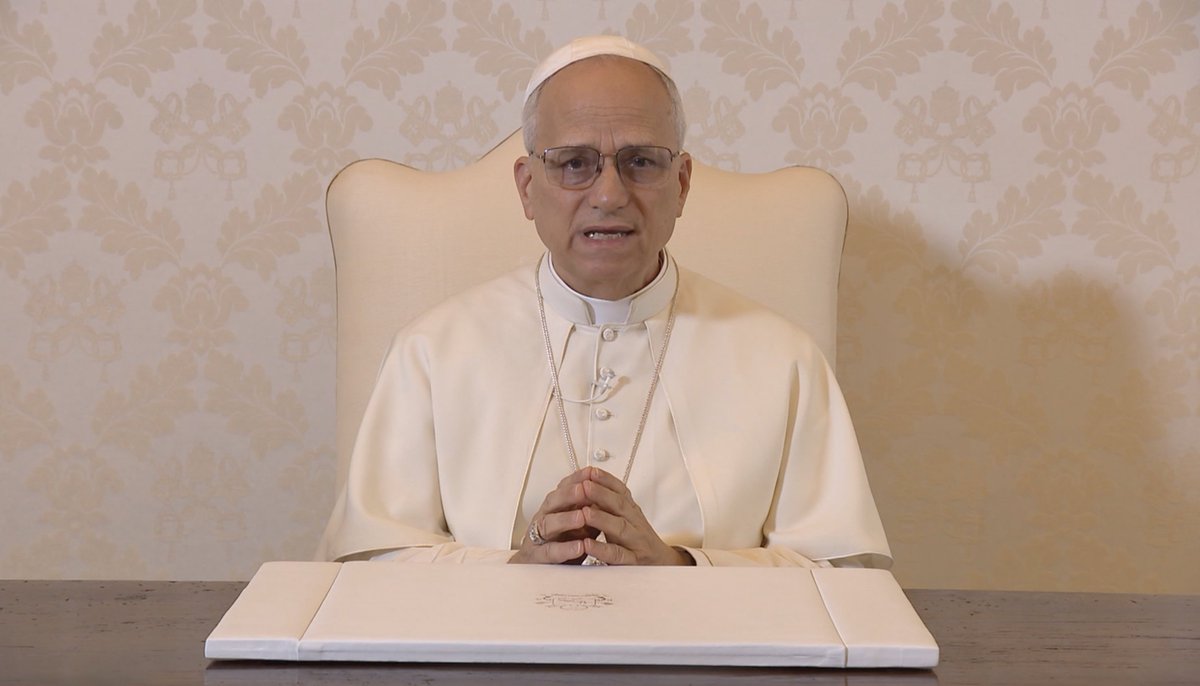 #PopeLeoXIV in video message: At a time when people feel powerless to help migrants and refugees, Christians must continue to insist that "there is no justice without compassion, no legitimacy without listening to the pain of others."