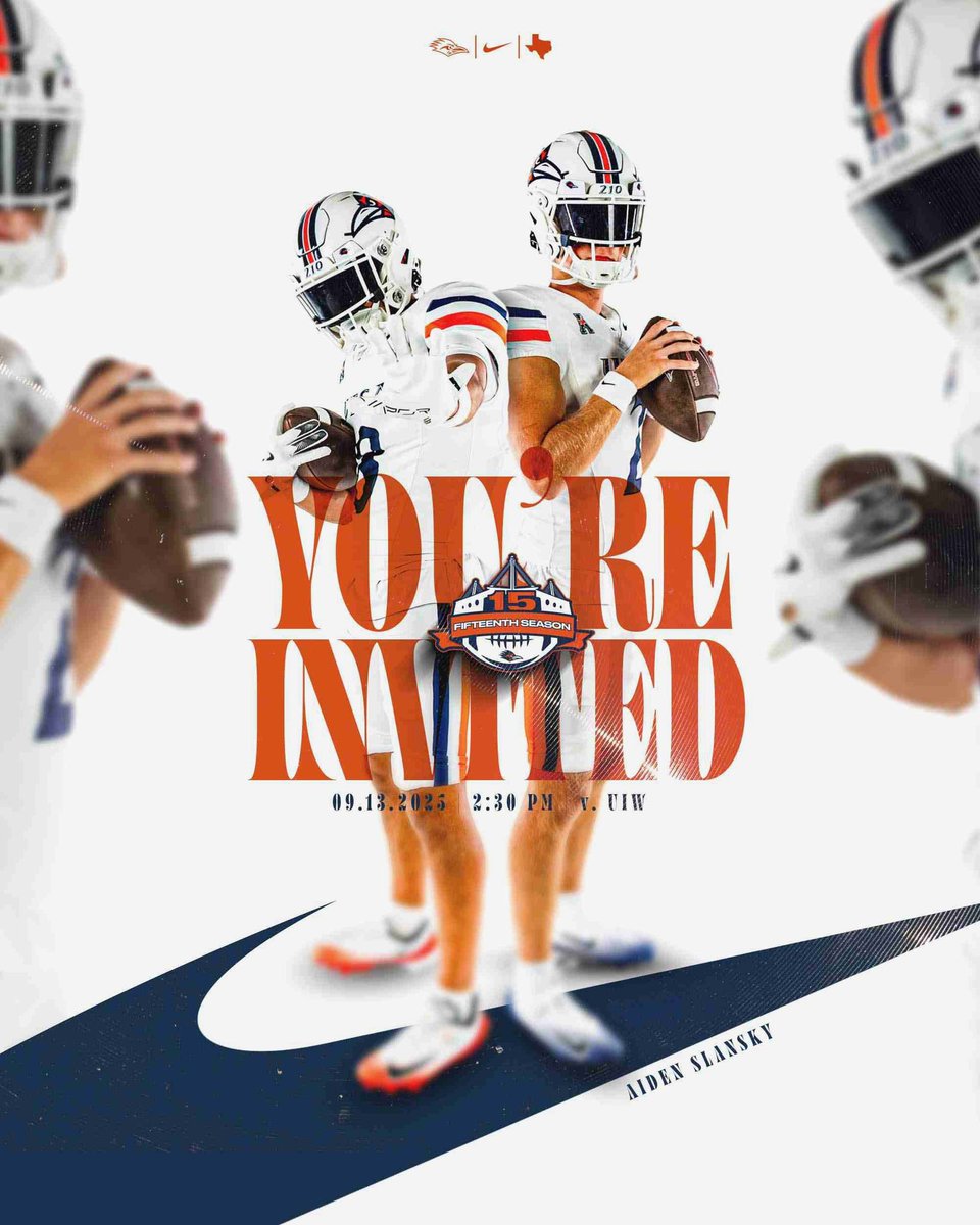 Thank you <a href="/CoachTimYoder/">Tim Yoder</a> for the game day invite. Excited to be back down there tomorrow. #BirdsUp
<a href="/UTSAFTBL/">UTSA Football 🏈</a> <a href="/DogFootball/">Magnolia Bulldogs Football</a>