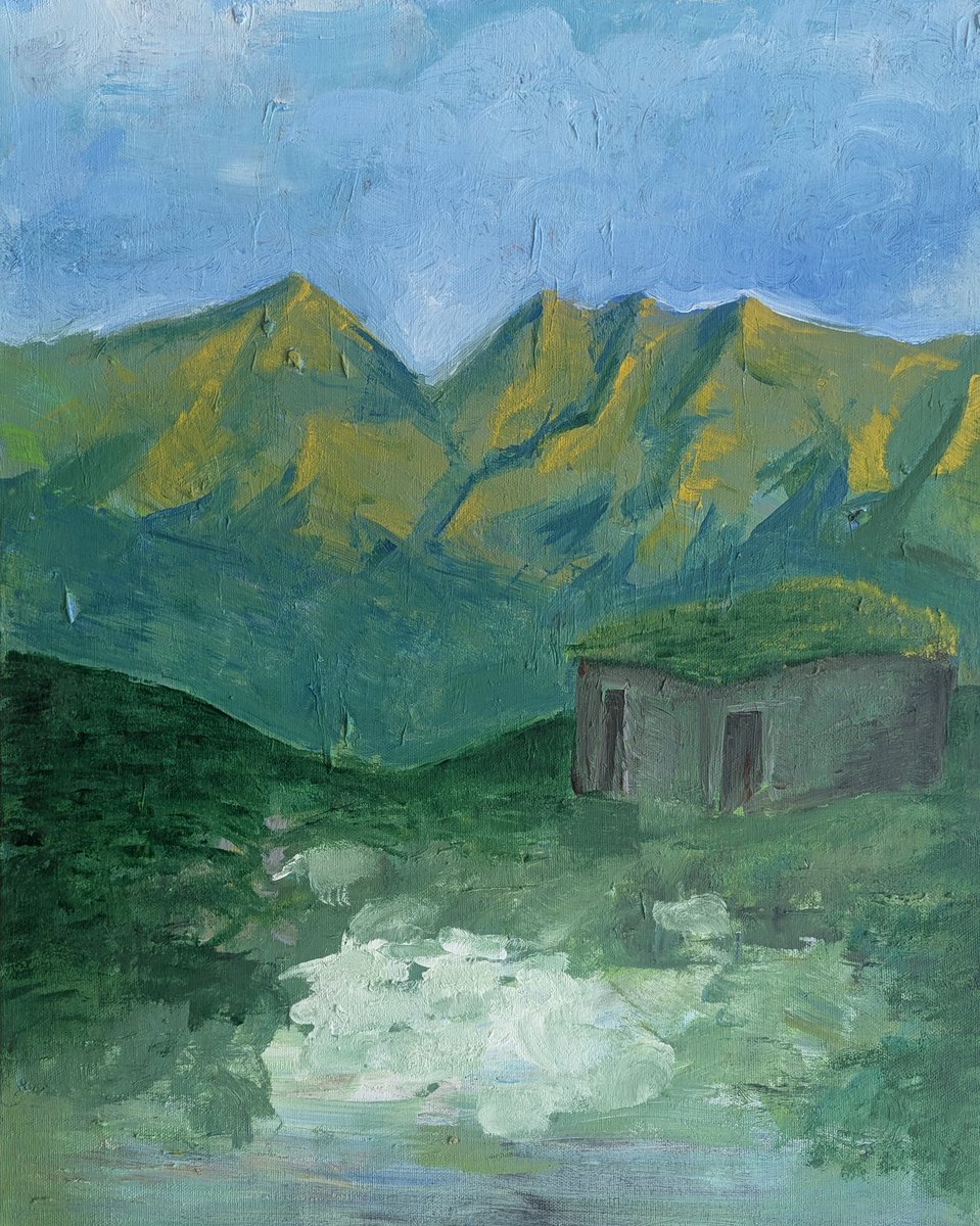 unfinished mountain refugio