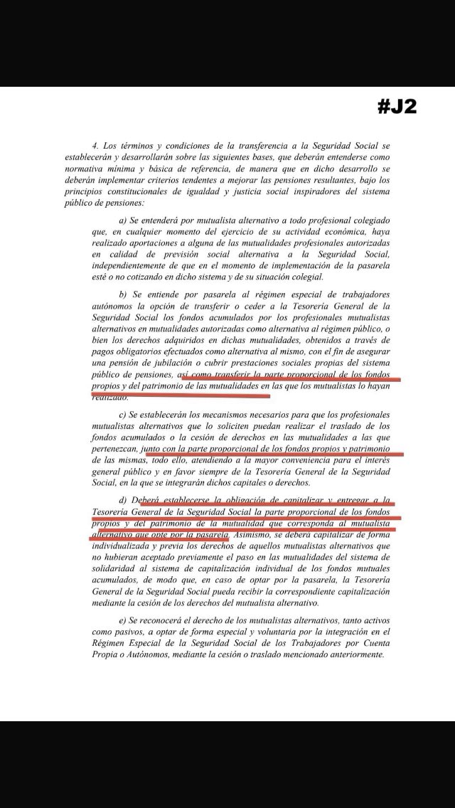 <a href="/MovimentoJ2CV/">MovimientoJ2ComunidadValenciana</a> Comparar la enmienda J2 con la de la mutua de procuradores. 
Solo hay que saber leer!!! JMUTUA