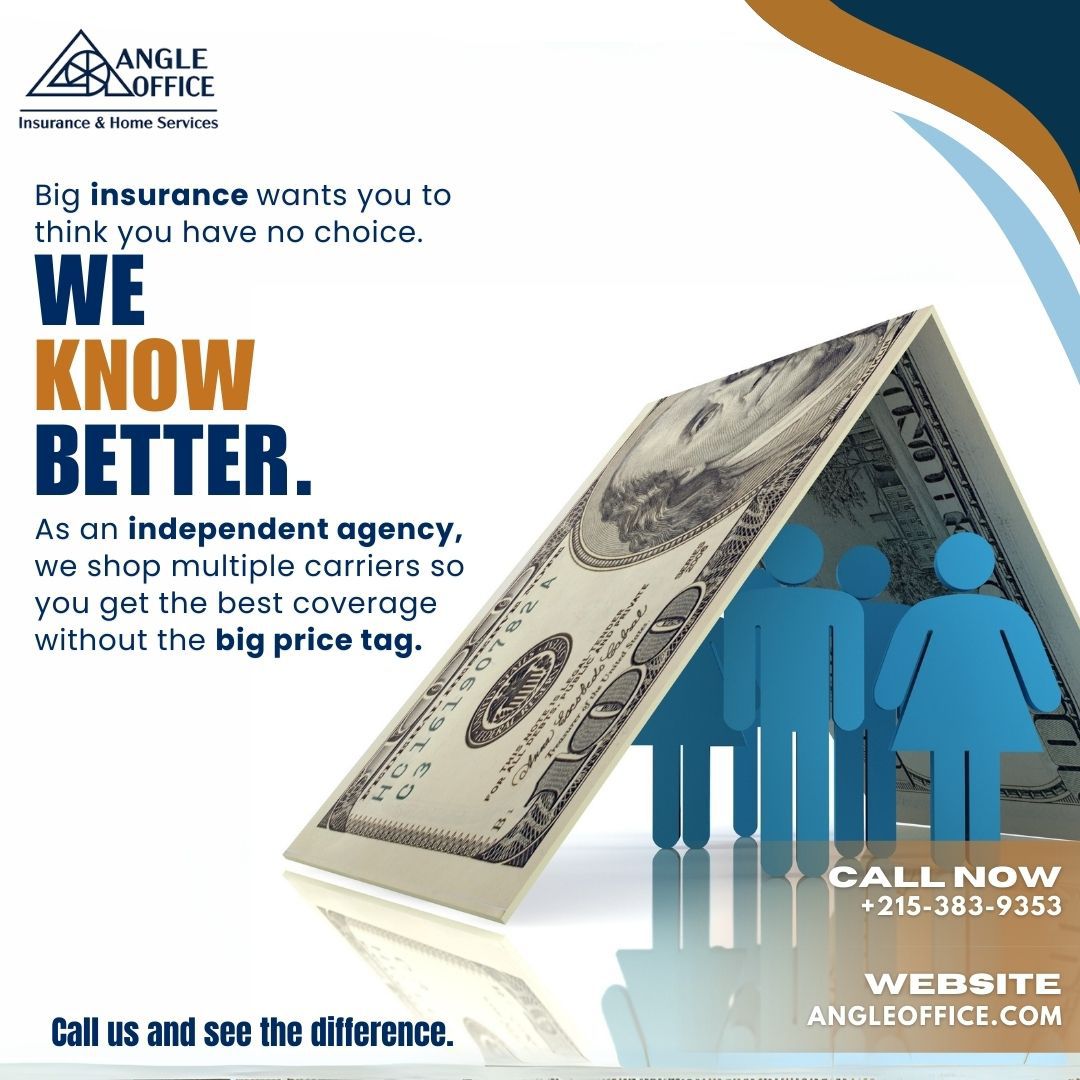 Angle_office's tweet image. Call us now: +1 215-383-9353
Visit our website: angleoffice.com
Visit us now: 2600 E. Cumberland Street FL 1 Philadelphia, PA 19125

#angleoffice #insurance #independentagent #commercialinsurance #localsupport #businesscoverage #betterrates #insurancechoice #fridaymood