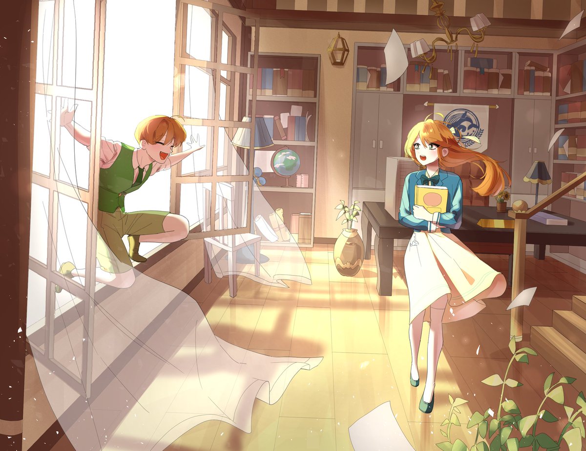 학생회장이 된 아가씨뜰과 룡도련님의 재회