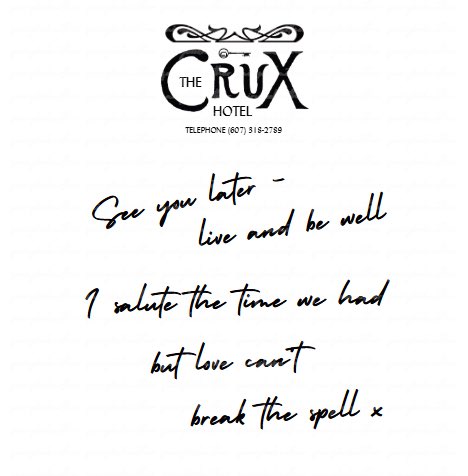 took some time to realize and get right out the door