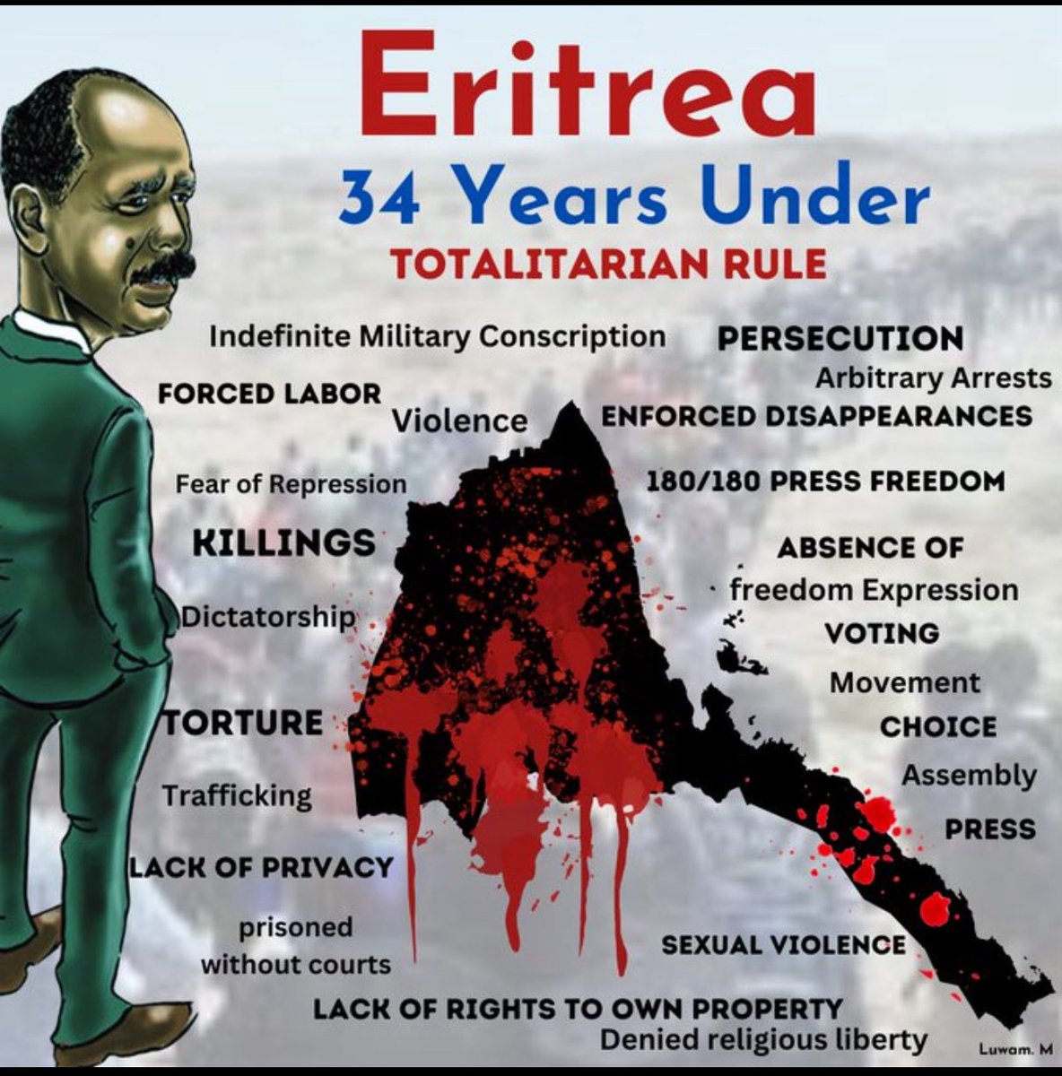 Tesfa_Temelso42's tweet image. I personally call for united, we needed it ASAP! Our united is our strength. As long as our voices is for Liberty and getting freed our people from dictatorial regime of Eseyas Afwerki. Emergency 🆘 call to all my youngsters fighter brothers and sisters. #RegimeChangeInEritrea…