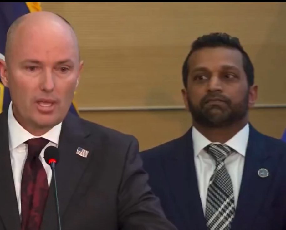 <a href="/shannonrwatts/">Shannon Watts</a> “I was praying it was somebody from another country” 

Patel behind him: