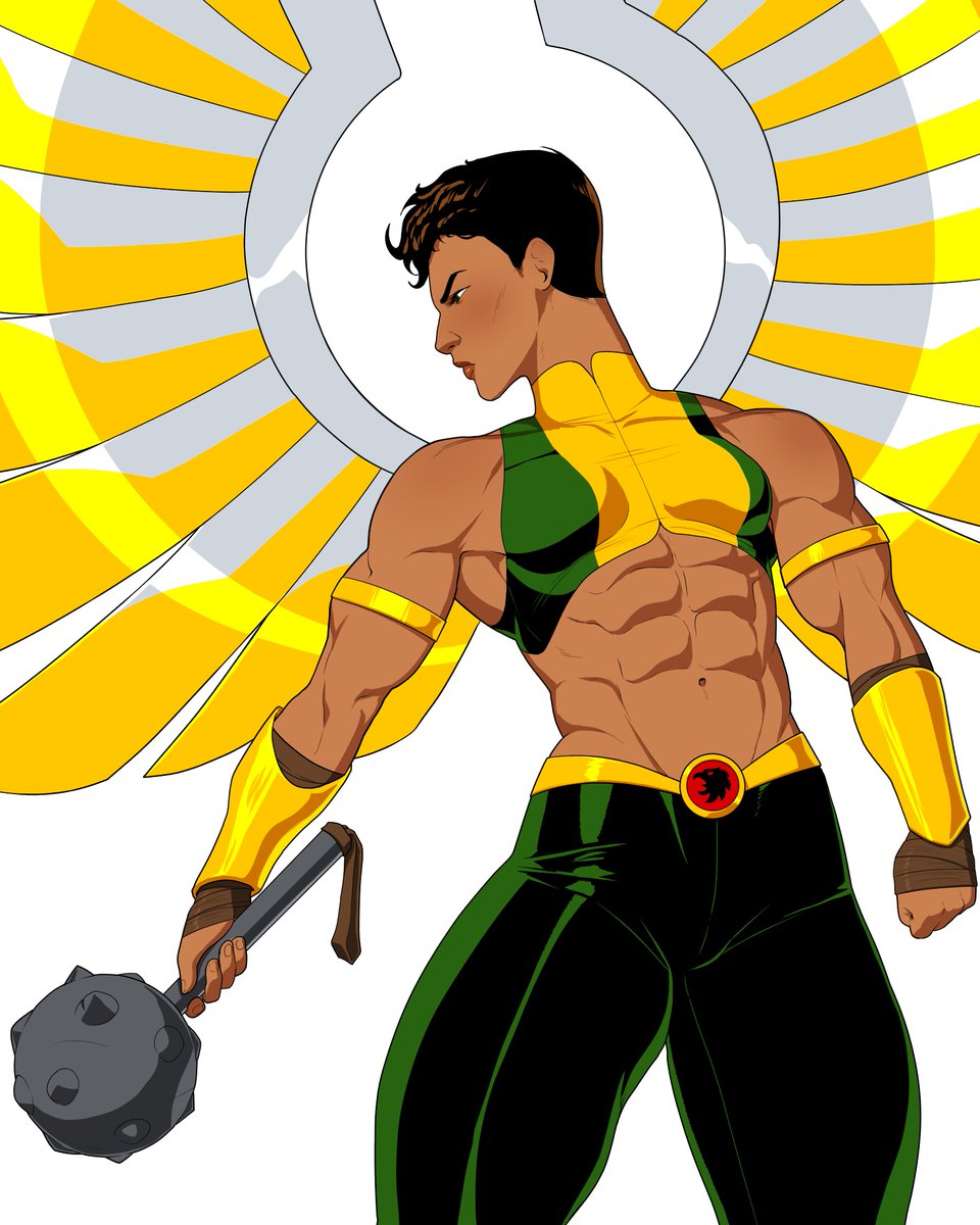 Dylan Macri, commissions open (@dylan_macri) on Twitter photo Hawkgirl Hawkgirl