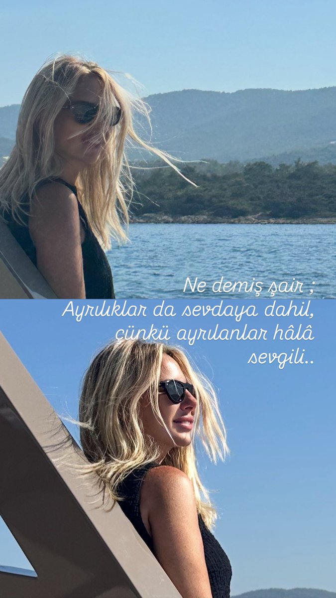 Ayrılıklar da sevdaya dahil, çünkü ayrılanlar hâlâ sevgili..