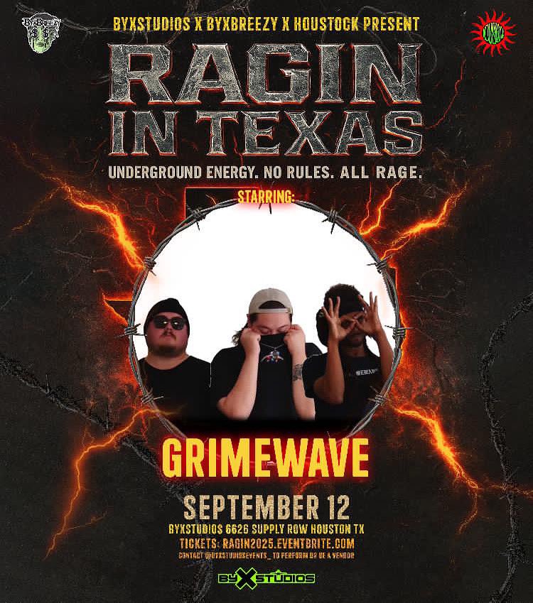 HOUSTON, TEXAS

TONIGHT

COME SEE GO CRAZY 🤮 

TICKETS:
 eventbrite.com/e/ragin-in-tex…