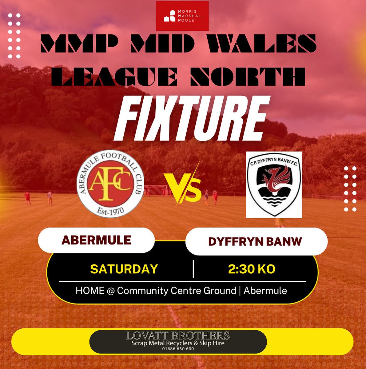 abermuleafc's tweet image. Tomorrow we host Dyffryn Banw in the league

#MAGA