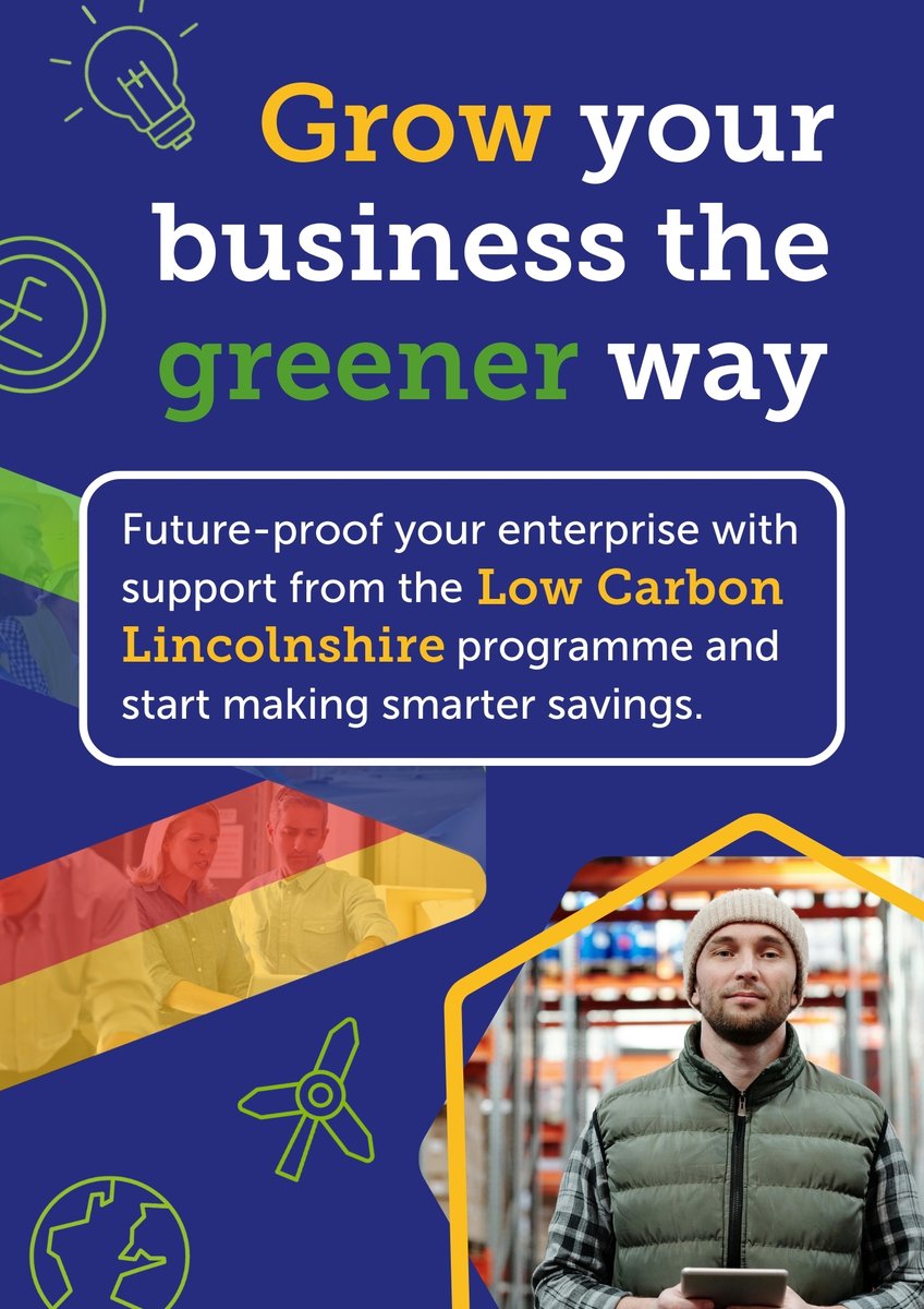 Applications for Low Carbon Lincolnshire are due to close soon.

This programme offers practical, flexible support to help reduce your carbon footprint and make meaningful progress.

Complete the initial diagnostic and get started today 👉tinyurl.com/lowcarbonlinco…