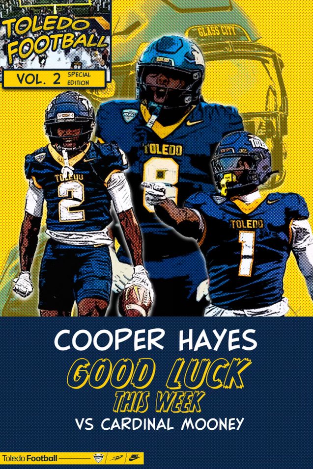 Appreciate the love this week <a href="/ECUPiratesFB/">ECU Football</a> <a href="/ToledoFB/">Toledo Football</a> <a href="/BPS_Football/">Berkeley Football</a> <a href="/TomLoy247/">Tom Loy</a>