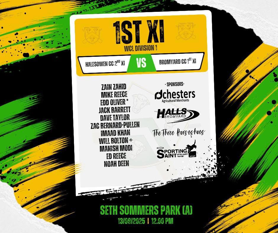 Bromyard CC tweet media