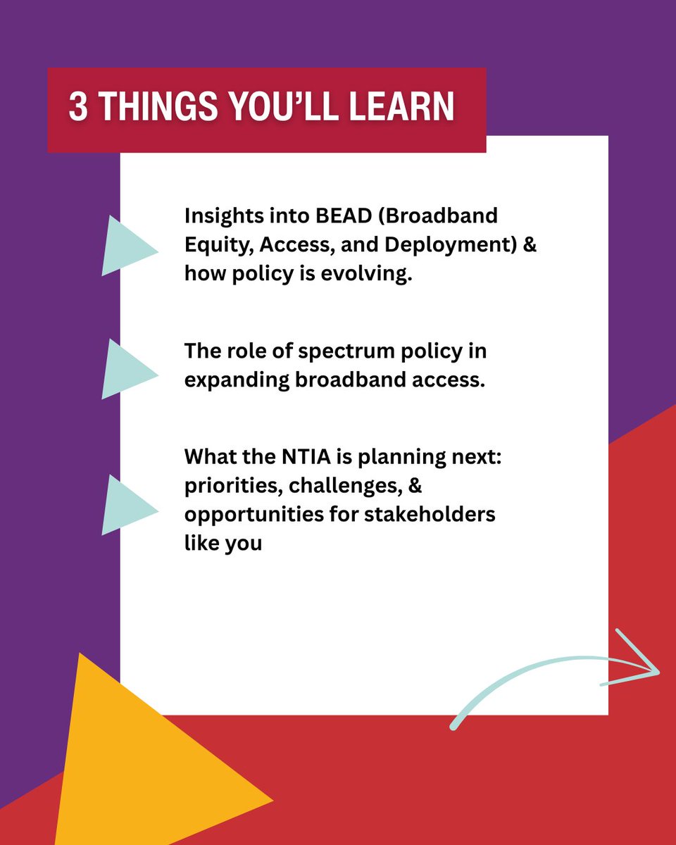 WISPAnews's tweet image. Adam Cassady of NTIA takes the #WISPAPALOOZA25 stage with BEAD, Spectrum &amp;amp; The Future of Broadband. Learn where BEAD is headed, what spectrum policy means for access, and NTIA’s priorities for ISPs. Be there: bit.ly/4n006G6

#WISPAPALOOZA #BroadbandPolicy #Spectrum #NTIA…