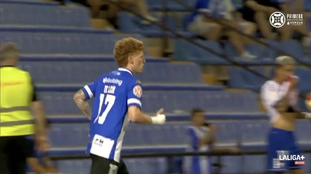 FutbolPR's tweet photo. Regresa a cancha Jeremy De León. 

Primer juego con el Hércules. Lleva el #17. No jugaba desde marzo por lesión. https://t.co/NROe4SQl3s