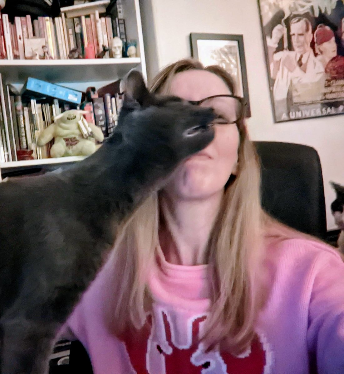 One step closer to solving the mystery of how my glasses broke.