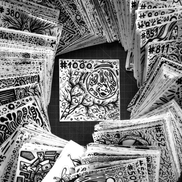 iriniseresli's tweet photo. #1000 doodle journal •_• 
"Everything happens for a reason and a purpose, and it serves you."
Tony Robbins
#mindfulart #meditation #arttherapy #mentalhealth #expressiveart #intuitiveart #abstractart #Mindfulness #psychedelicart https://t.co/J0XqJuuKL6