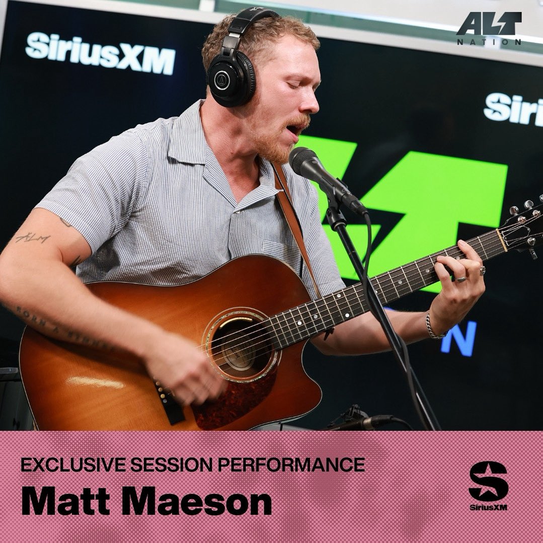 A brand new session is on the way from @mattmaeson ! Celebrating his new album A Quiet and Harmless Living is out today so he’s in the New York studio with @altmadison with a live audience to play some songs from it plus a special a guest! It starts 3pET/Noon PT!