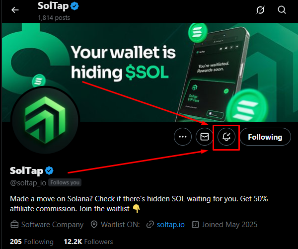soltap_io's tweet image. Quick question:

🔔 Do you turn the notis on?