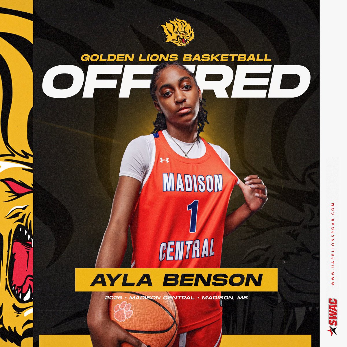 After a great conversation with <a href="/CoachLeakUAPB/">𝐂𝐨𝐚𝐜𝐡 𝐄𝐫𝐢𝐜𝐚 𝐋𝐞𝐚𝐤 🏀</a> I am blessed to receive an offer from <a href="/UAPBLionsWBB/">UAPB Women’s Basketball 🦁⛹🏽‍♀️</a>.
#Built4It 💪🏾