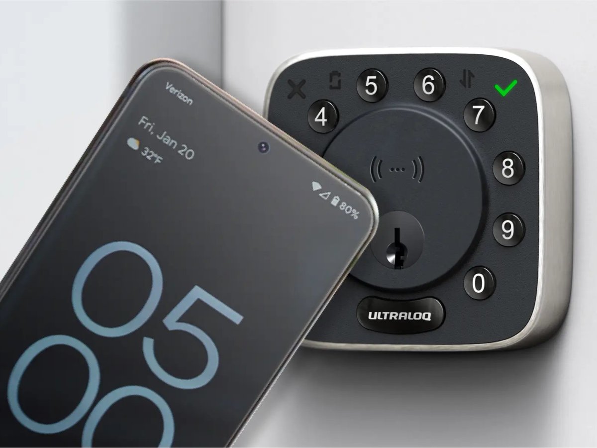 Techigar's tweet image. Ultraloq Bolt NFC is getting a free update that enables tap-to-unlock for compatible Android phones. It already supports iPhone and more.

Read all about it: techigar.com/ultraloq-bolt-…

#smarthome #smartlock #ultraloq #Android #cooltech