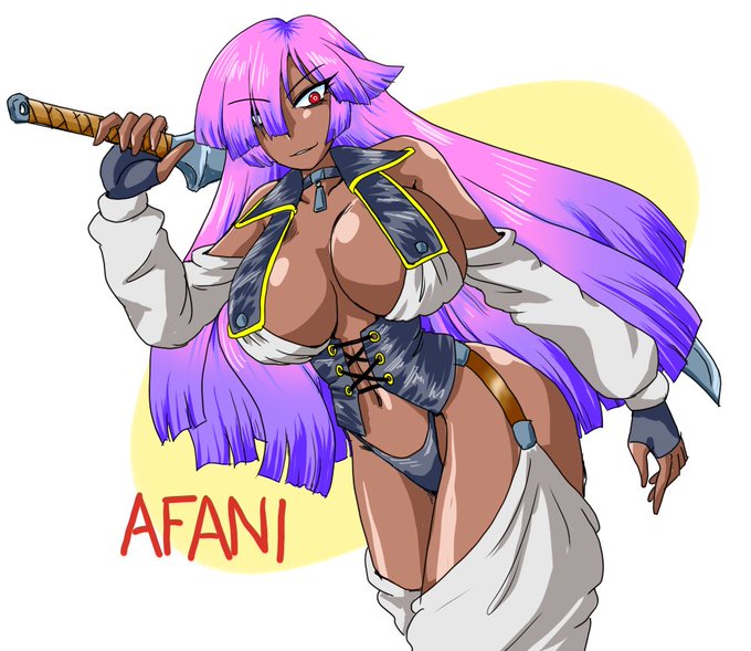 アファニは令和型片メカクレです
オッドアイではないです 