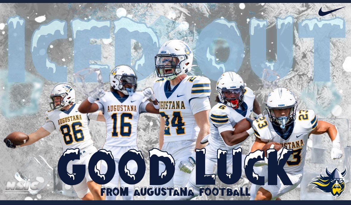 Thanks <a href="/coachscholten/">Kelly Scholten</a> and <a href="/AugieFB/">Augustana Football</a>!