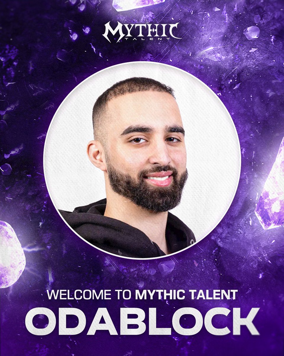 MythicTalent's tweet image. He doesn’t just KO opponents… He sends them to Lumbridge with sound effects. ZEW ZEW!

Everyone please welcome @Odablock to the Mythic team!! 💜