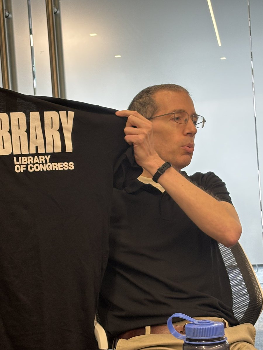AEF_Program's tweet image. Sharing @CongressionalAC , #Natbookfest swag from @librarycongress @WHOSTP47 #AI challenge for students,and @smithsonian artifacts from #Einsteinfellows25 first weeks in office
