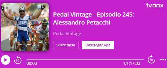 Aquí os dejamos el Podcast🎙️sobre Alessandro Petacchi, con <a href="/gzlz11/">Miguel González</a> y <a href="/JorgeLuislvar12/">Who gOusThere?</a>. Esperamos que os guste:
ivoox.com/pedal-vintage-…