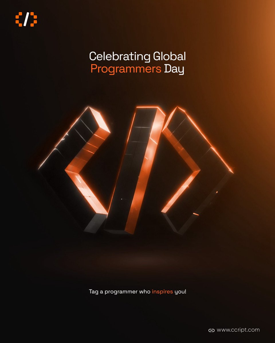 ccriptagency's tweet image. Happy Global Programmers Day!
At CCRIPT Agency, our remote-first crew proves you don’t need an office to change the world, just WiFi, code, and a vision. 🚀👾
#GlobalProgrammersDay #RemoteLife #CodeAnywhere #AICommunity